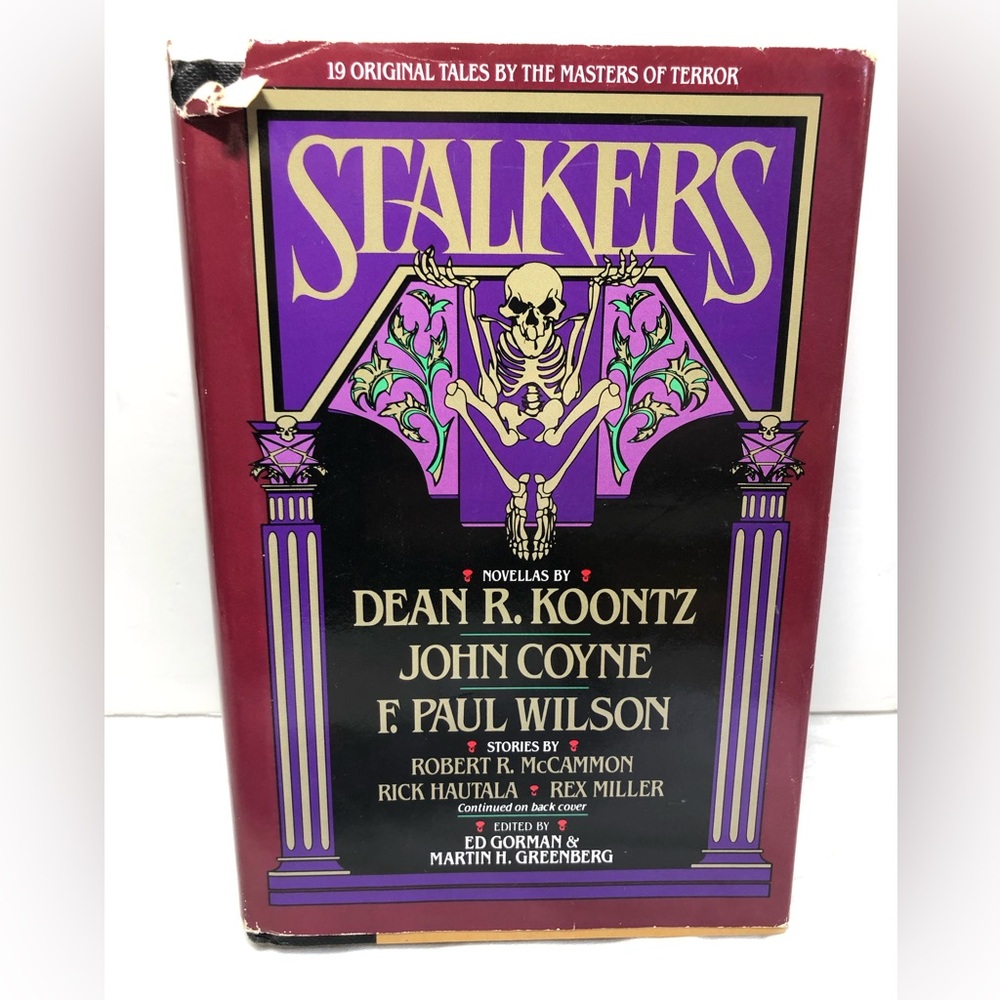 Stalkers Vintage Book 19 Tales of Horror hardcover